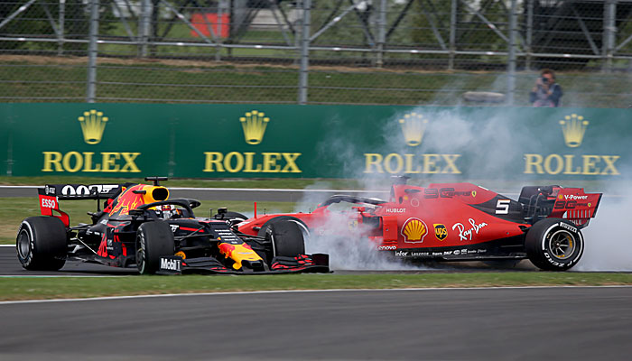 Formel 1 Grand Prix Von Deutschland Leclerc Macht Vettel Feuer